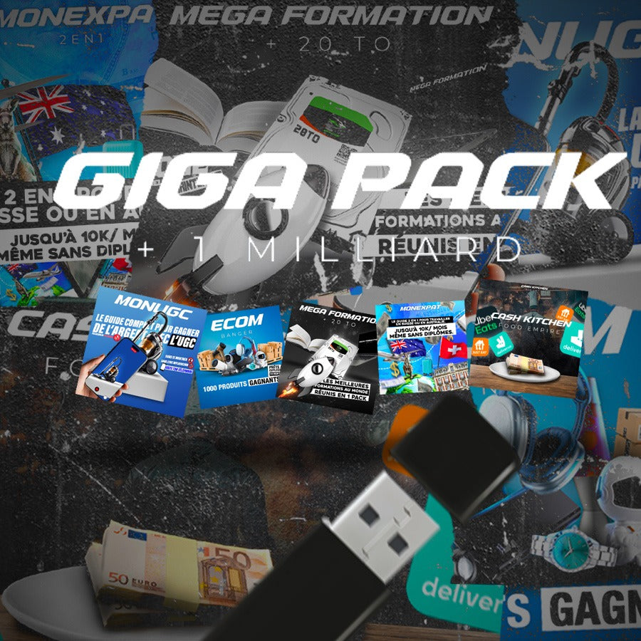 🔥 GIGA PACK ULTIMATE – Le Pack Tout-en-Un pour Dominer le Game 🔥